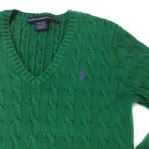 ❄️Ralph Lauren knit sweater green L
